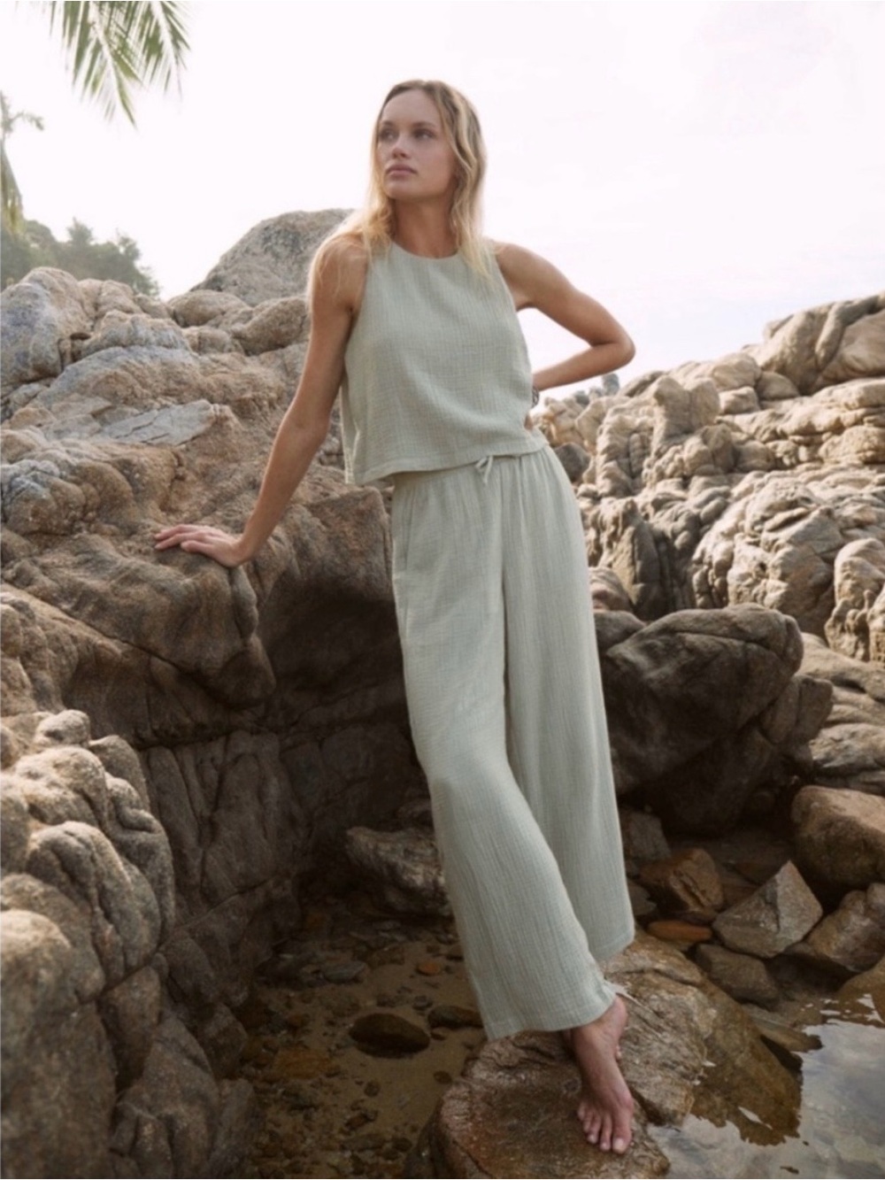 Z Supply Bondi Gauze Pants. Women’s Size XL